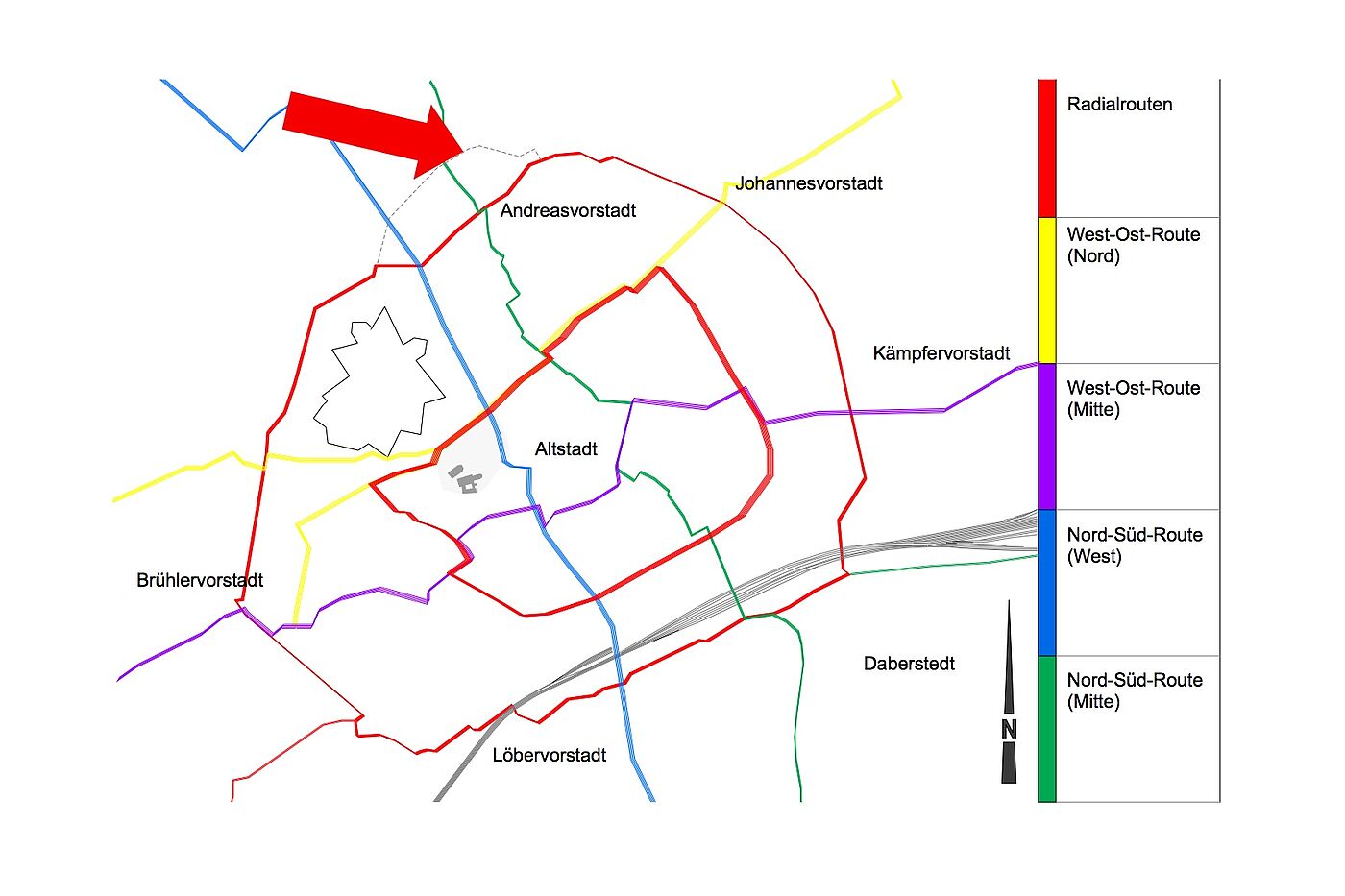 Einordnung Talstraße Talstraße